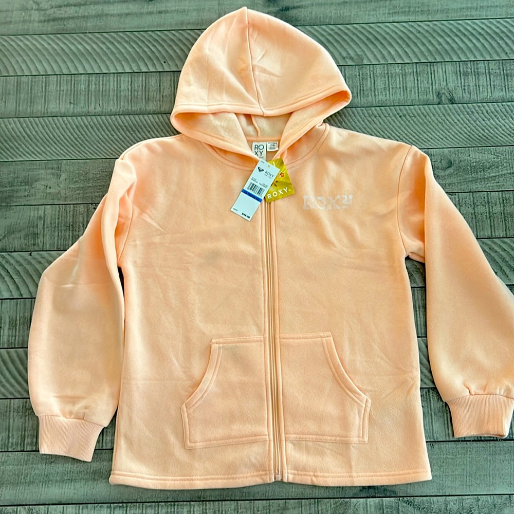 Girls Roxy size 16 xl zip up hoodie